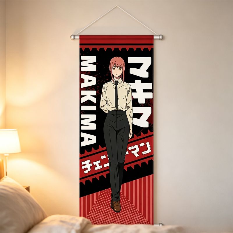 VIKAMA Chainsaw Man Wall Scrol - đánh giá và giá Esports Gaming Poster
