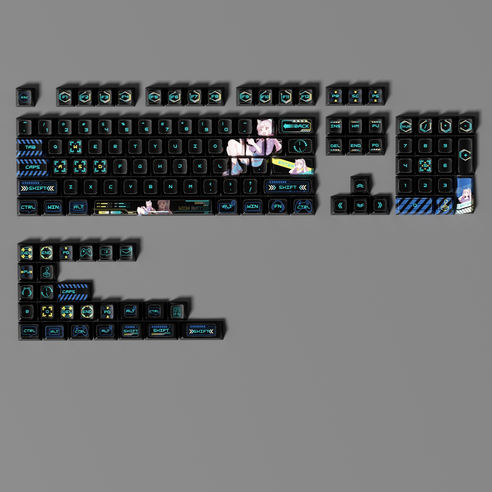 E-Sports Story - Black V1 Anim - đánh giá và giá Esports Gaming Keyboard