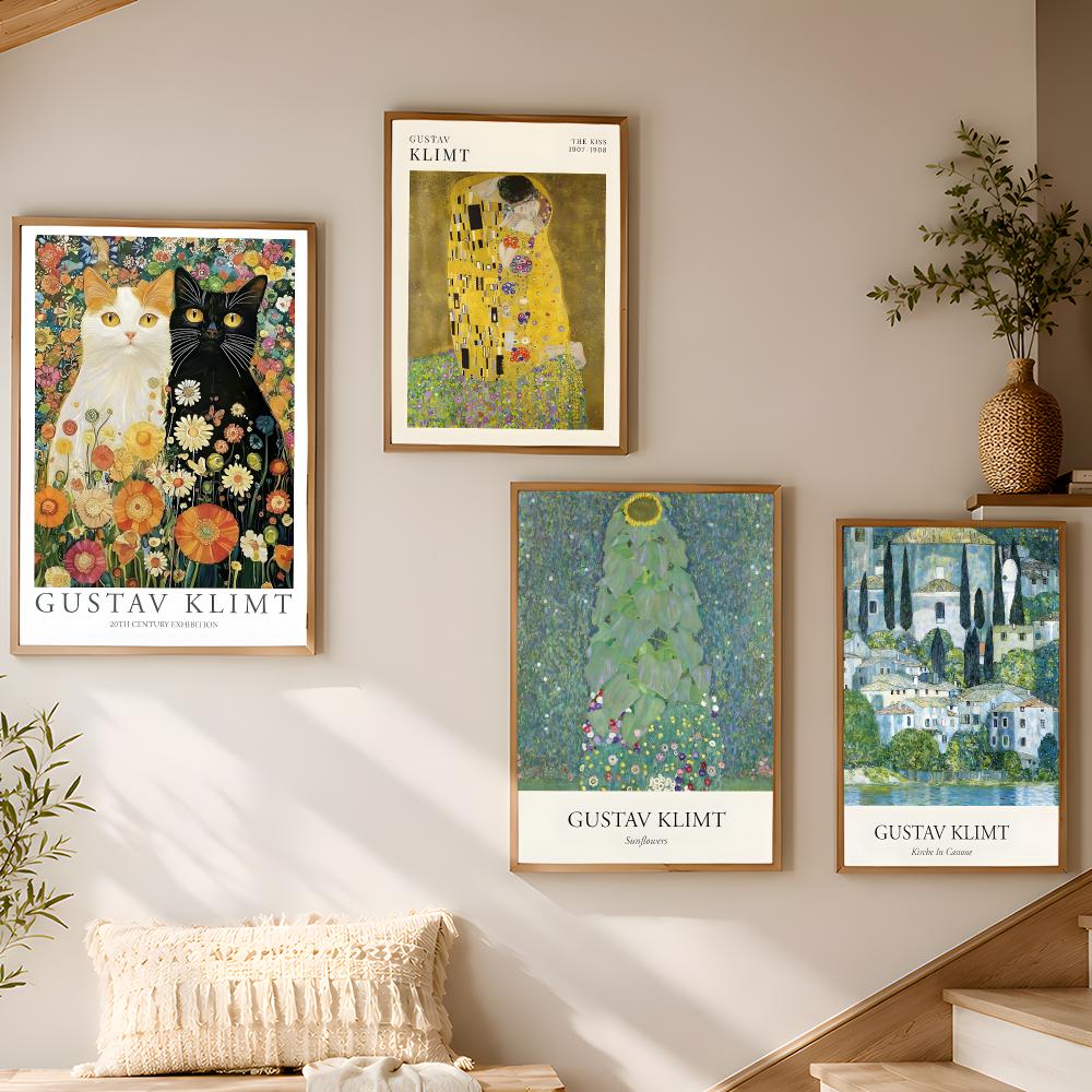 G-Gustav Klimt Art Interior De - đánh giá và giá Esports Gaming Poster