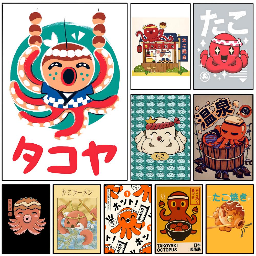Cute Takoyaki Poster Wall Post - đánh giá và giá Esports Gaming Poster