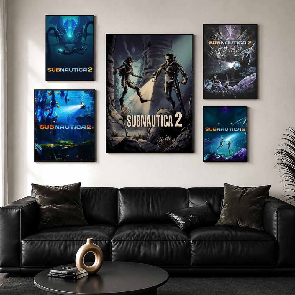 S-SubnauticaS 2 Poster HD Wall - đánh giá và giá Esports Gaming Poster