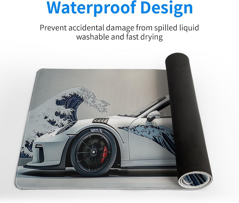 Ukiyo-e Style Sports Car Large - đánh giá và giá Esports Gaming Pad