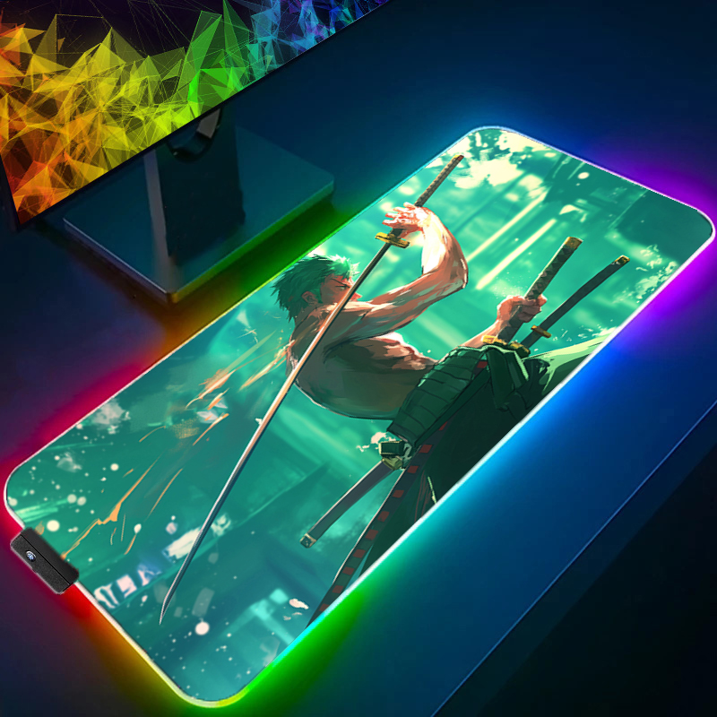 ONE PIECE Zoro Mouse Pad RGB G - đánh giá và giá Esports Gaming Pad