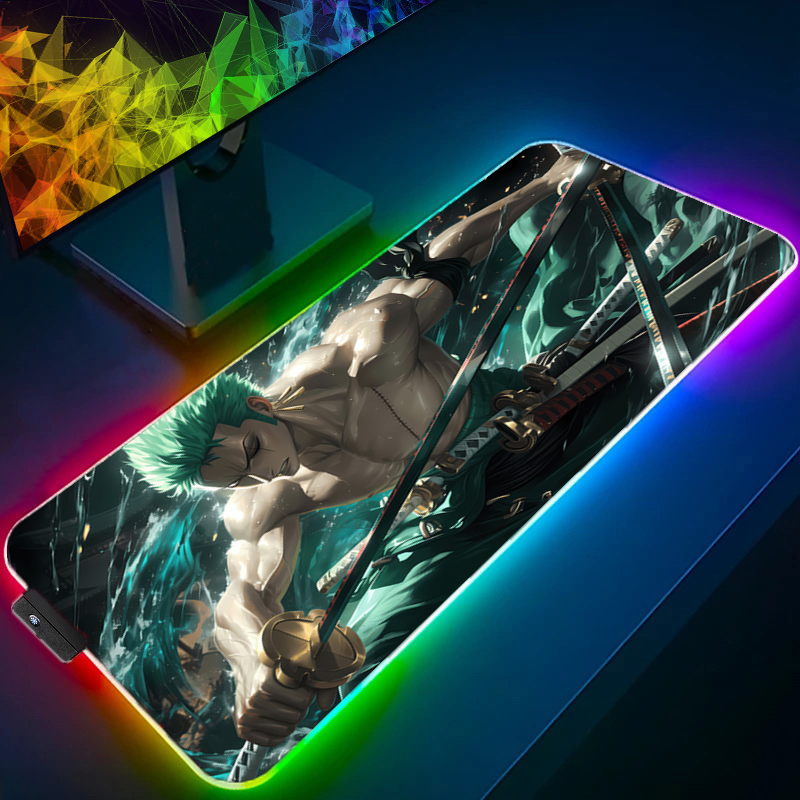 ONE PIECE Zoro Mouse Pad RGB G - đánh giá và giá Esports Gaming Pad