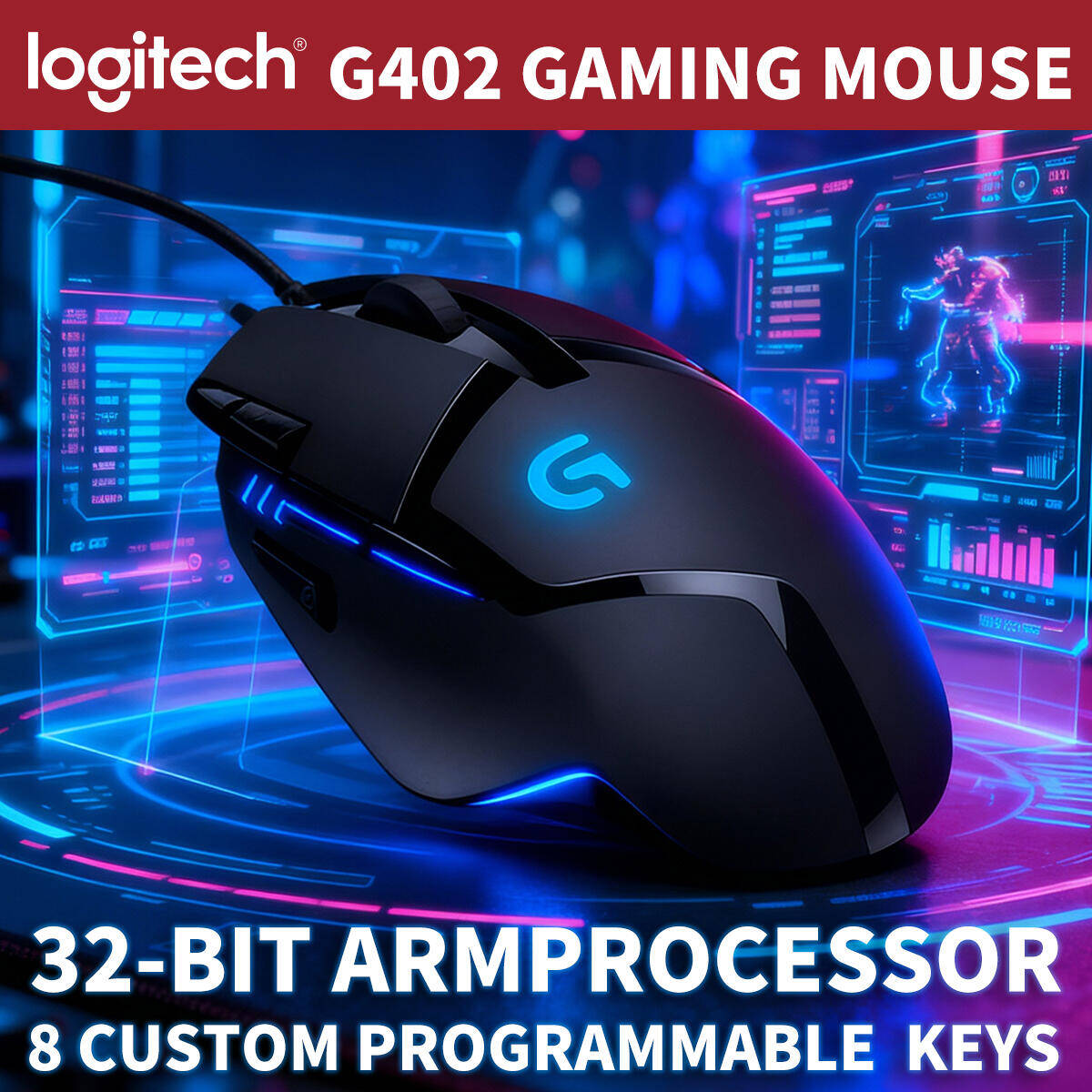 Logitech G402 Wired Gaming Mou - đánh giá và giá Esports Gaming Hardware