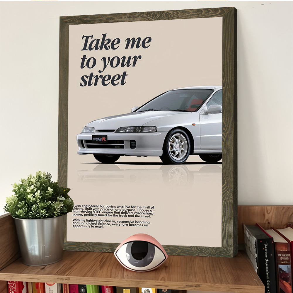 Sports Car Integra Type R Prin - đánh giá và giá Esports Gaming Poster