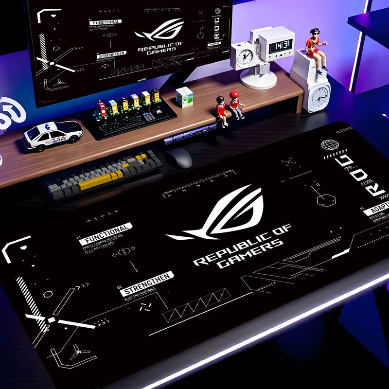 VIKAMA Black Pink ROG Tech Cir - đánh giá và giá Esports Gaming Logos